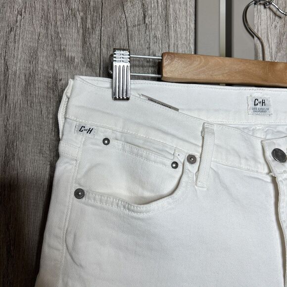 Citizens of Humanity Jeans Slim Bootcut Santorini White Color Size 30 - Picture 3 of 9